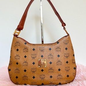 Authentic MCM Visetos 2Way Shoulder Bag